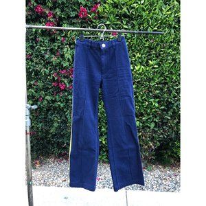 BIG BUD PRESS CAVALRY PANTS - SIZE XS-NAVY & GREEN